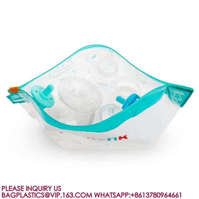 Custom Printed Microwave Sterilised Bag Microwaveable Pla Bag Microwave Sterilizer Bag 3