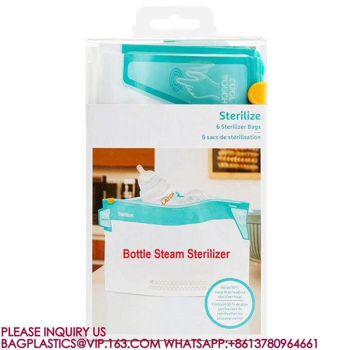 Custom Printed Microwave Sterilised Bag Microwaveable Pla Bag Microwave Sterilizer Bag 1