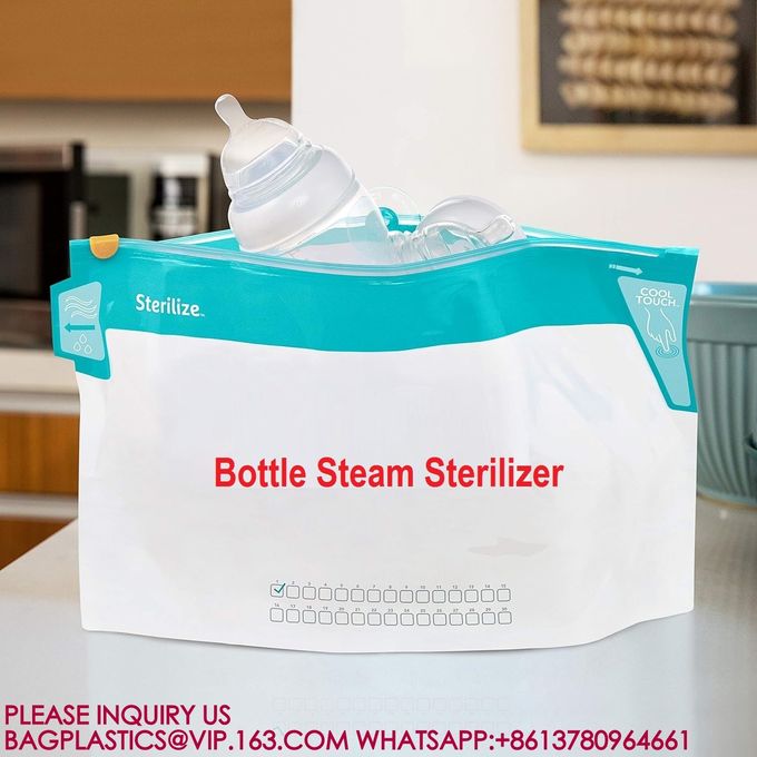 Custom Printed Microwave Sterilised Bag Microwaveable Pla Bag Microwave Sterilizer Bag 5