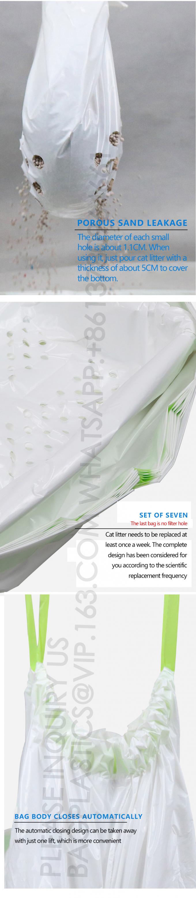 Bio Eco Pet Cat Quick Clean Up Waste Cat Litter Biodegradable Cat Litter Mat Packing Bag 2