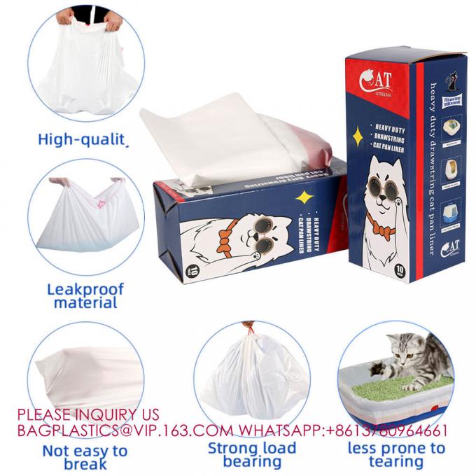 Bio Eco Pet Cat Quick Clean Up Waste Cat Litter Biodegradable Cat Litter Mat Packing Bag 1