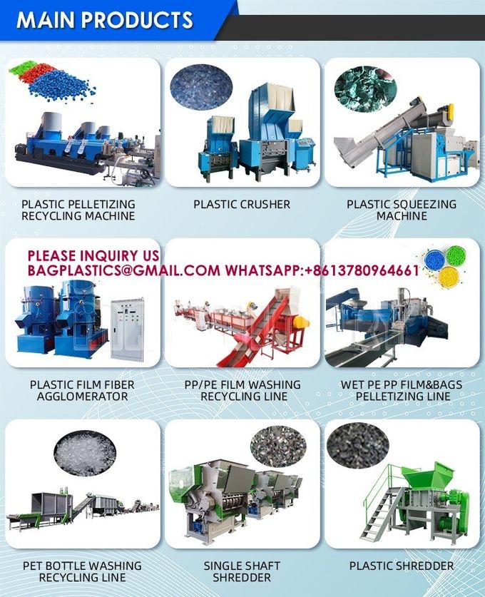 Crushing Machine Plastic Crusher Shredder Grinding Machine, Recycled Plastics, Recyclable 16
