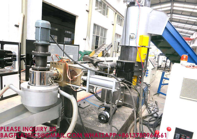 Waste Plastics Recycling PP PE Film Compacting Granulator Machine recycling granulator 9