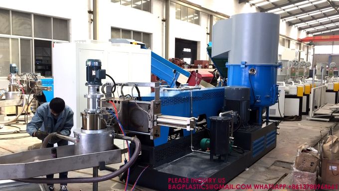 Waste Plastics Recycling PP PE Film Compacting Granulator Machine recycling granulator 0