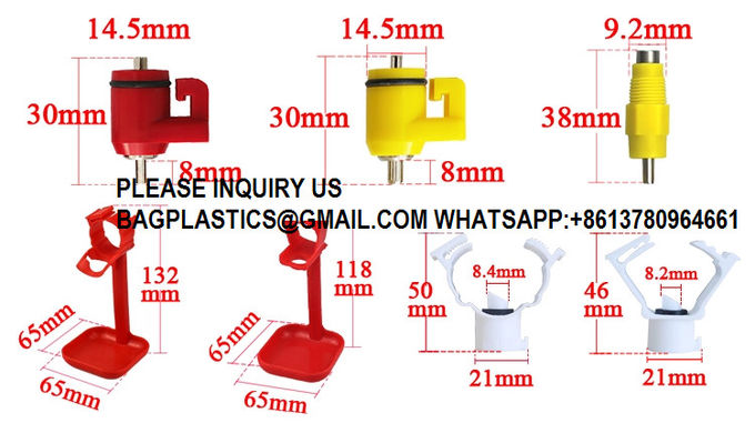 Sustainable Automatic Stainless Steel Poultry Nipple Drinker For Pigs Farm 12