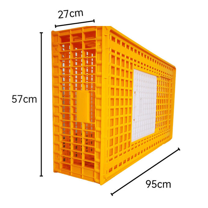Poultry Carrier Crate Chicken Transport Cage Bird Chicken Carrier Travel Crate Basket Box 3