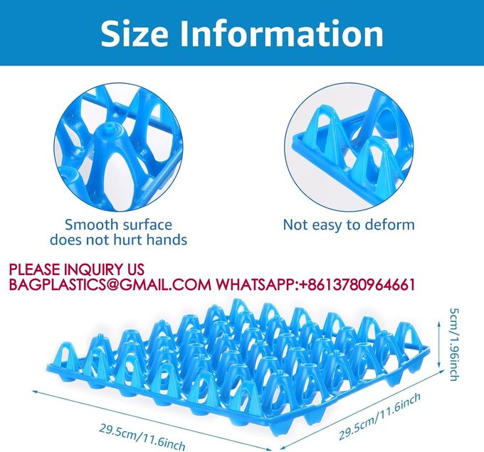Plastic Tray And Egg Box Plastic Egg Tray For 30 Holes Egg Plastic Tray Plastic Egg Racks 4