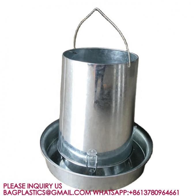 Chicken Feeder Galvanized Chicken Feeder POULTRY FARM Poultry Husbandry Steel Equipment 0