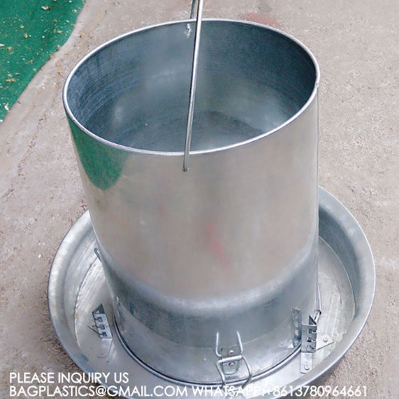 Galvanized Automatic Chicken Poultry Feeder Hang on Broiler Farm Chicken or poultry Feeder 1