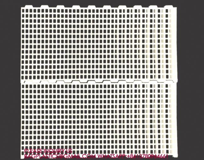 Chicken Poultry Flooring 1200*500mm Duck Goose Floor Covering white color rabbit slat floor 1
