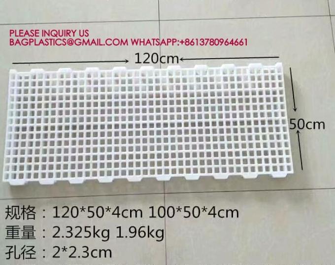 Green Color 40*27cm Rabbit Slat Floor Chicken Plastic Slat Floor Poultry Farm Slatted Flooring 4
