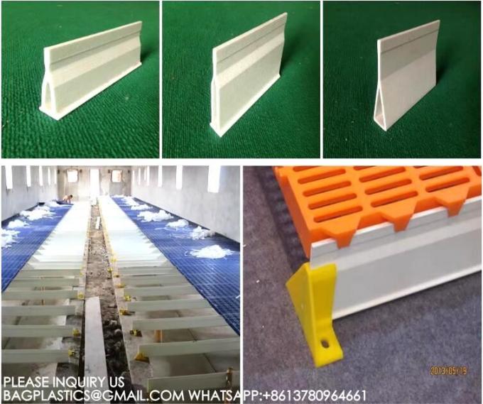 Fiberglass Support FRP Beam Plastic Cast Iron Slat Floor Beam Support Farrowing Crate 5