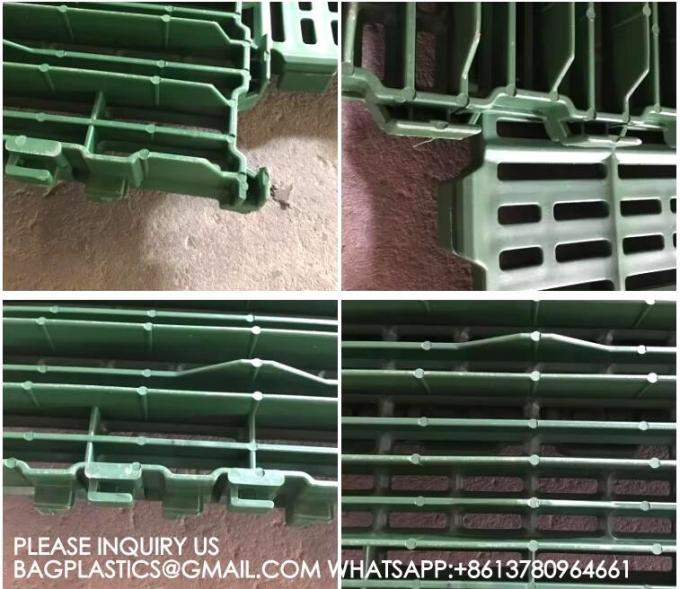 New Durable 600*600mm Plastic Slat Flooring for Pig Farm Floor Farrowing Sow Floor Farms 3