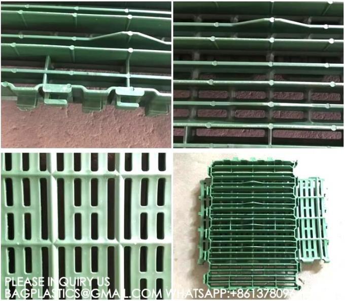 New Durable 600*600mm Plastic Slat Flooring for Pig Farm Floor Farrowing Sow Floor Farms 4
