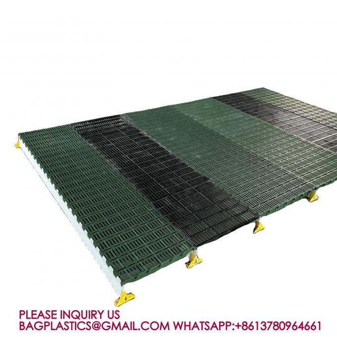New Durable 600*600mm Plastic Slat Flooring for Pig Farm Floor Farrowing Sow Floor Farms 0