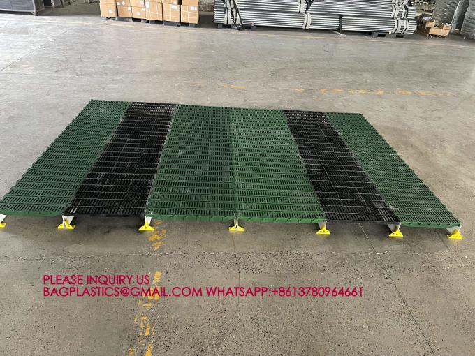 New Durable 600*600mm Plastic Slat Flooring for Pig Farm Floor Farrowing Sow Floor Farms 1
