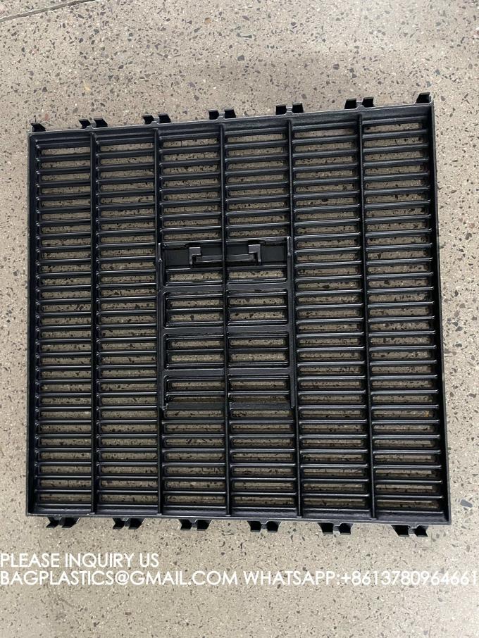 Durable 600*600mm Cast Iron Slat Floor Farrowing Crate For Sow For Animal Husbandry Equipment 4
