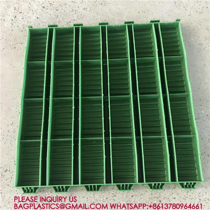 600*600mm Plastic Slats Blind Floor For Pig Farrowing Crate Equipment automatic pig injection 10